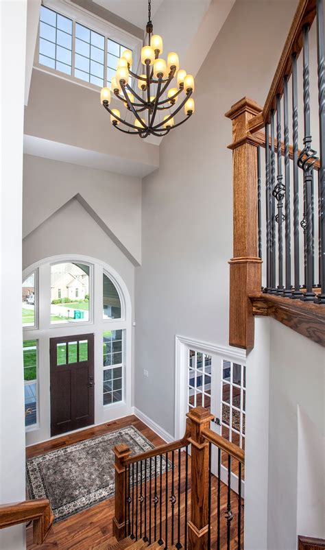 High Ceilings In The Foyer Make For A Spacious Welcoming Into Your Home