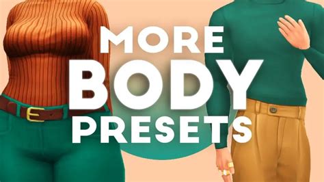 Sims 4 Cc Male Body Presets Mobile Legends