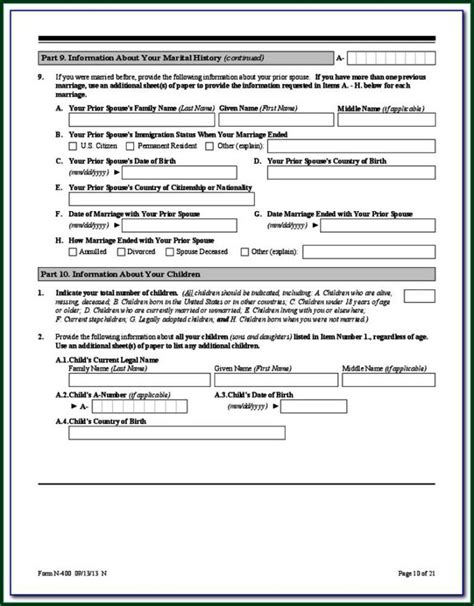 Affidavit Letter For Immigration Forms And Templates Fillable Gambaran