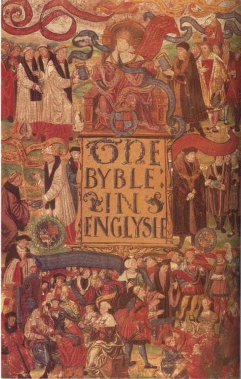 The Great Bible Of 1539 Was The First Authorized English Bible King