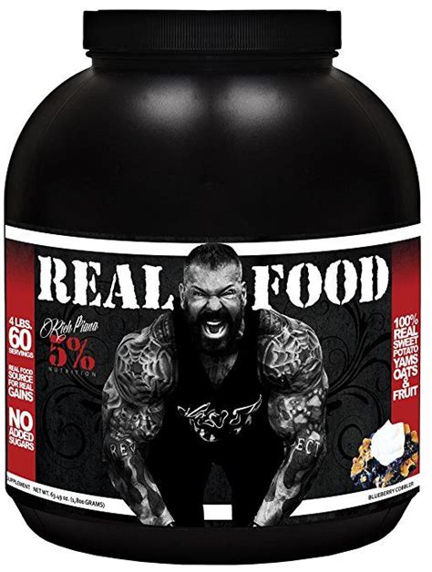 Watching old rich piana videos watching rich piana videos at work to pass the time, specifically his larger by the day series which basically is a blog of his life for those days. Rich Piana 5% Nutrition Real Food Blueberry Cobbler 63.49 ...