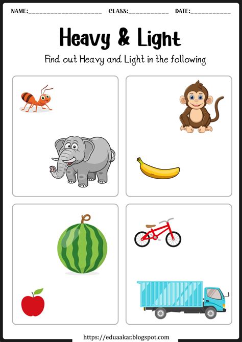 Light And Color Worksheets