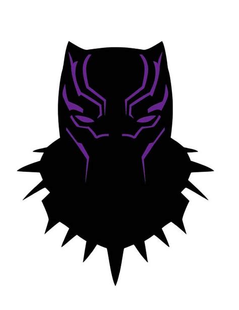 Custom Black Panther Cape And Mask Black Panther Panther Logo Panther