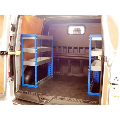 Adjustable Shelf Offside Transit Custom Crew Cab Swb Racking System