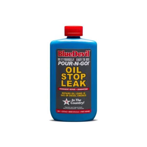 Blue Devil Oil Stop Leak 112 Ounces Seals Engine Permanently Repairs