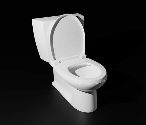 Toilet 3d 3d Model Cgtrader