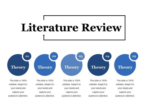 Literature Review Ppt Gallery Powerpoint Slide Presentation Sample
