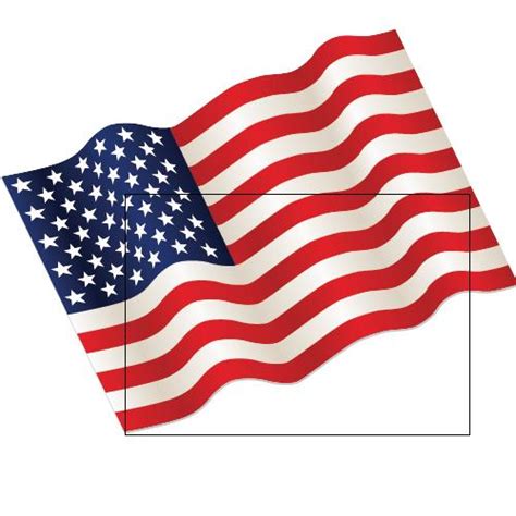 United States Flag Waving Clipart Janainataba