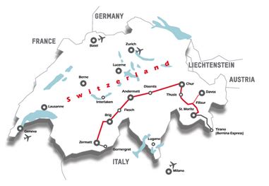 Bergung Pflug Schöne Frau glacier express train route map Entfremden