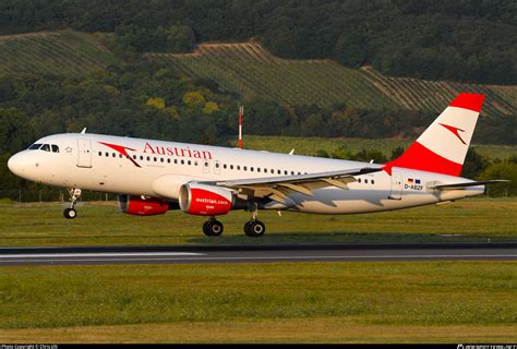 D Abzf Austrian Airlines Airbus A320 216 Photo By Chris Jilli Id