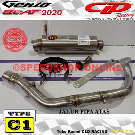 Jual Knalpot Cld Honda Genio Beat 2020 2021 2022 Beat Deluxe Original