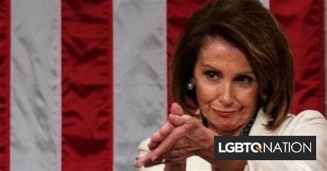 Nancy Pelosis Literal Clapback Is All People Are Talking About After The Sotu Lgbtq Nation