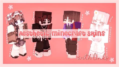 Aesthetic Hd Minecraft Skins~with Links~mcpe Youtube