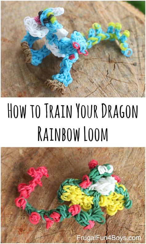 How To Train Your Dragon Rainbow Loom Frugal Fun For Boys And Girls