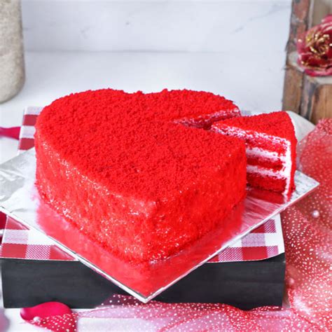 Cherry strawberry cake (1 kg) (1) ₹1,249. Order Heart Shaped Red Velvet Cake Half Kg Online at Best ...