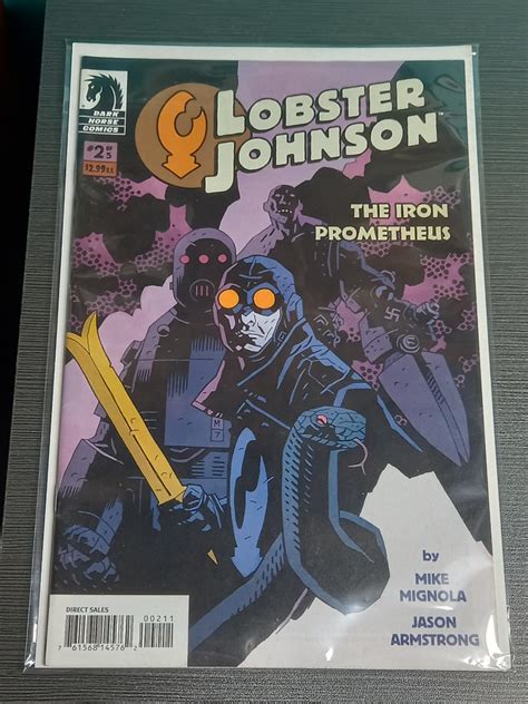 Lobster Johnson The Iron Prometheus 2 Comics October 2007 Published By