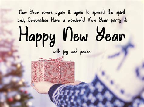 500 Most Sweetest New Year Wishes And Messages For Friends