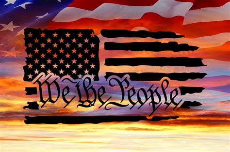 We The People Flag We The People Svg Flag Vector Happy 4th Etsy