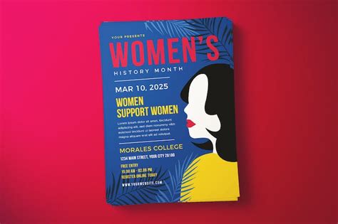 Women S History Month Flyer By Aiyari On Envato Elements