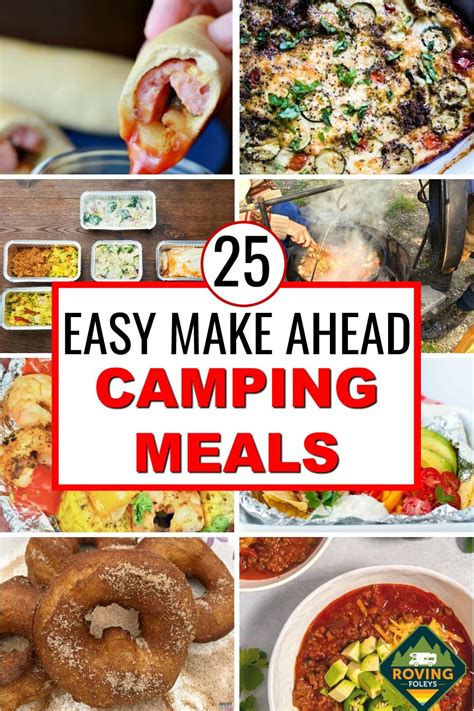 25 Easy Make Ahead Camping Meals Artofit