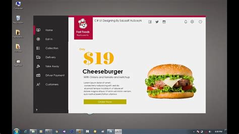 Sign up for these 10 restaurant apps to start earning free drinks, appetizers, meals and birthday rewards! C# - Designing a Flat desktop Application of a Fast Food ...