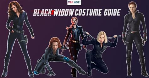8 Best Black Widow Costume Guide Step By Step