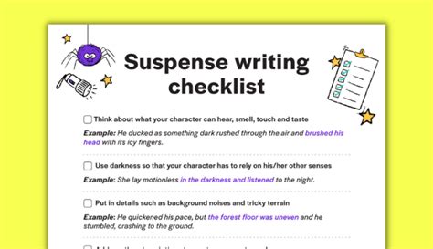 building suspense in writing ks2 resource teachwire