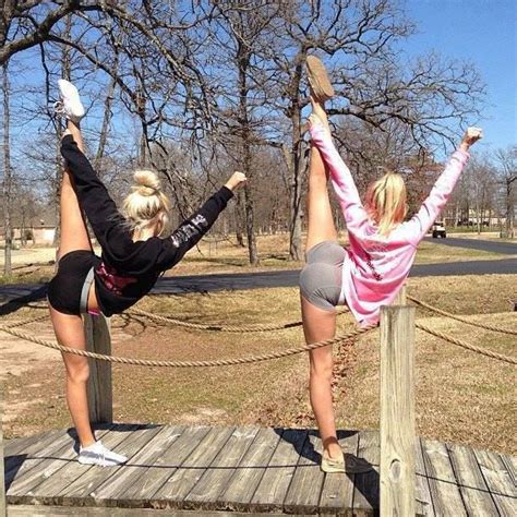 i want to be this flexible cheer poses cheer workouts cheer stunts