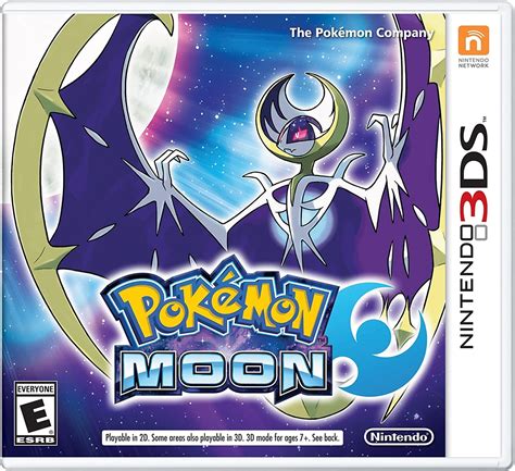 Pokémon Moon Nintendo 3ds Standard Edition Mx Videojuegos