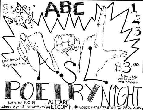 The Outspoken Commentaries of Gel: ASL Poetry Night