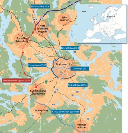 Stockholm county (stockholms län) in sweden comprises the country's capital city, stockholm, and its surrounding municipalities. Why is a bypass needed? - E4 The Stockholm bypass Project - Trafikverket