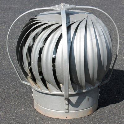 Barn fans serve the additional purpose of keeping air circulating and removing harmful hay dust and pollen. Large Vintage Galvanized Turbine Roof Attic Vent Fan Barn ...