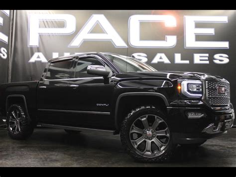 Used 2016 Gmc Sierra 1500 4wd Crew Cab Denali 62l Leveled For Sale In