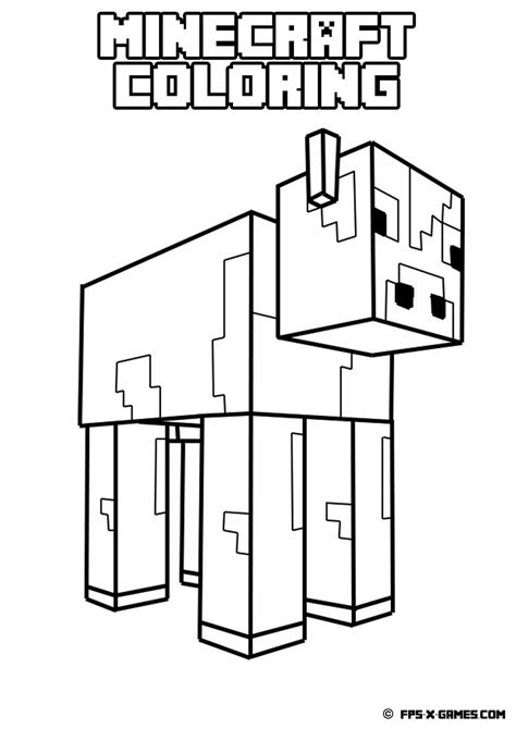 Search through 623,989 free printable colorings. Printable Minecraft Coloring Pages - Coloring Home