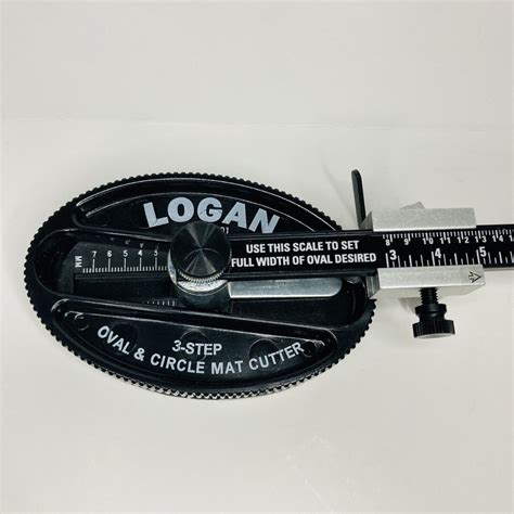 Logan Graphic Products Oval And Circle Mat Cutter Model 201 New