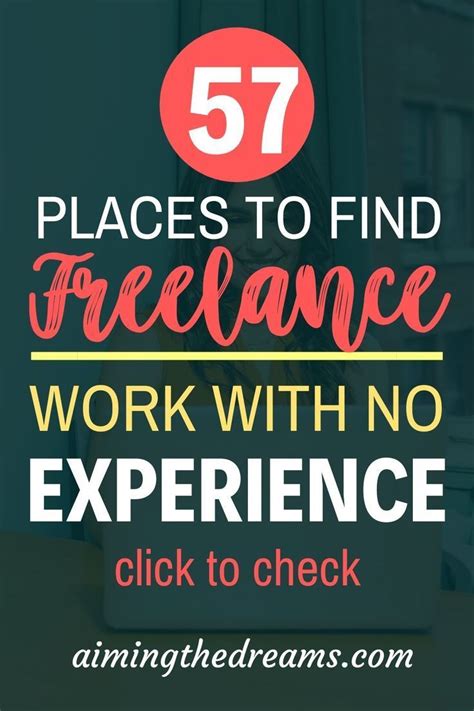 57 Best Places To Find Freelance Work With No Experience