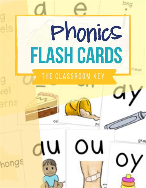 Phonics Flash Cards The Classroom Key