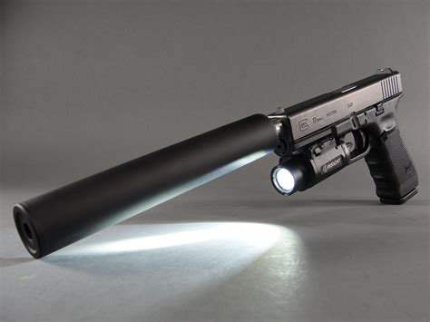 Glock 17 With Silencer