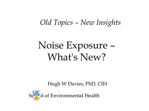 Noise And Cardiovascular Disease