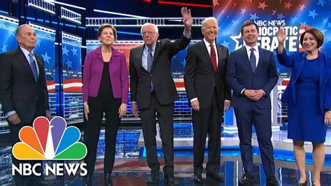 2020 Democratic Presidential Debate Pre Show Nbc News Live Stream