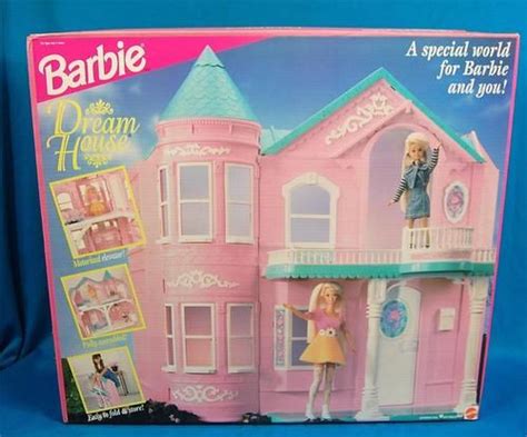 1995 Mattel Barbie Dream House Dollhouse W Elevat Barbie Dream House