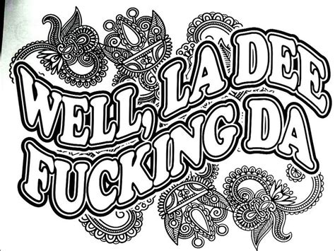 Pin On Color Me Sweary Coloring Pages
