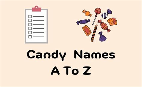 ultimate list of candy names or brands start from a to z foodsalternative