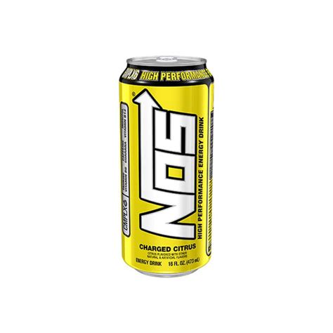 Nos 16 Oz Charged Citrus High Performance Energy Drink By Nos At Fleet Farm