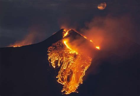 Spectacular Mount Etna Eruptions In February 2021 In Videos And