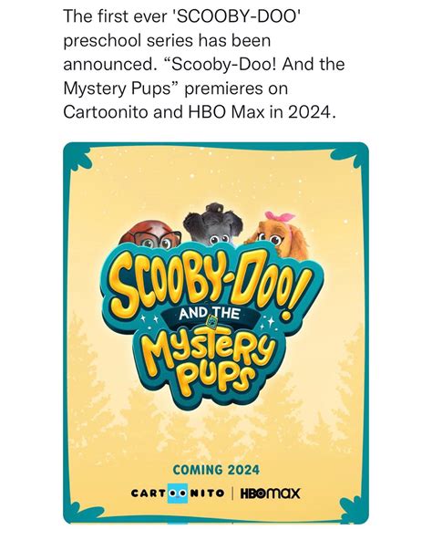 Scooby Doo Is Going Canadian Childhood Throwbacks