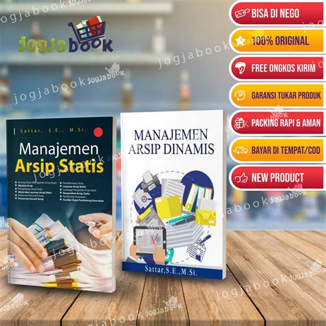 Jual Buku Manajemen Arsip Dinamis Dan Statis Shopee Indonesia