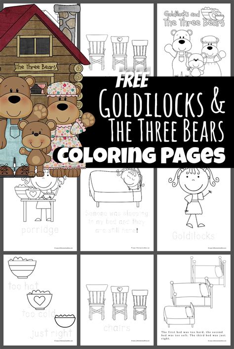 Printable Story Of Goldilocks And The Three Bears Printable Word Searches