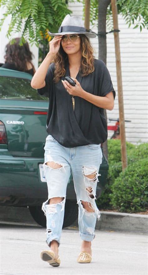 Pin On Halle Berry Casual Everyday Style