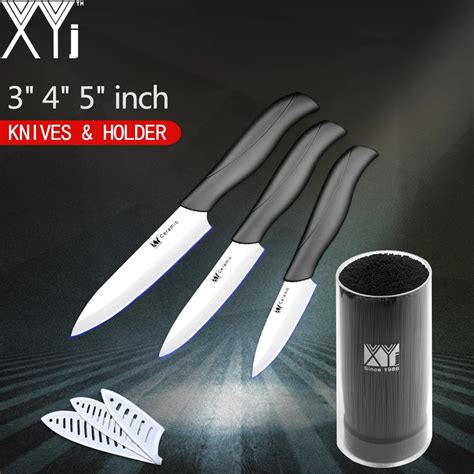 Xyj Ceramic Knife Kitchen Cooking Tools 3 4 5 Paring Utility Slicing